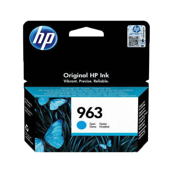 Hp 963-3JA23AE Mavi Orijinal Kartuş - 1
