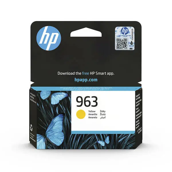 Hp 963-3JA25AE Sarı Orijinal Kartuş - 1