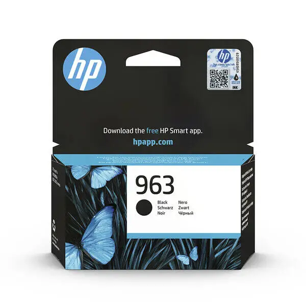 Hp 963-3JA26AE Siyah Orijinal Kartuş - 1