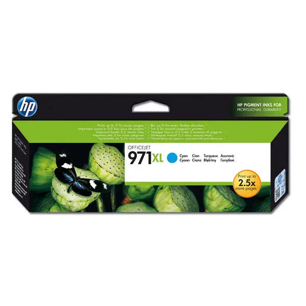 Hp 971XL-CN626AE Orijinal Mavi Kartuş Yüksek Kapasiteli - 1