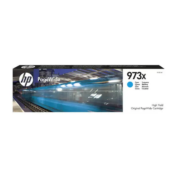 HP 973X-F6T81AE Cyan Original Cartridge - 1