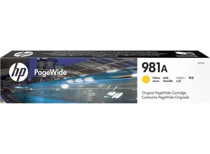 Hp 981A-J3M70A Sarı Orijinal Kartuş - 1