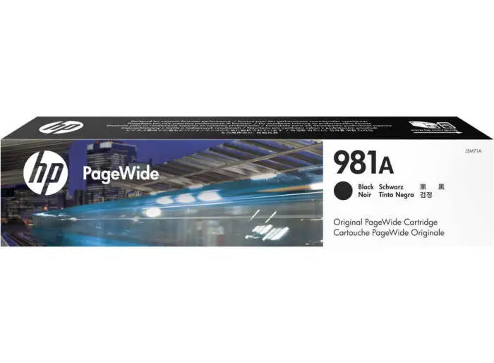 HP 981A-J3M71A Black Original Cartridge - 1