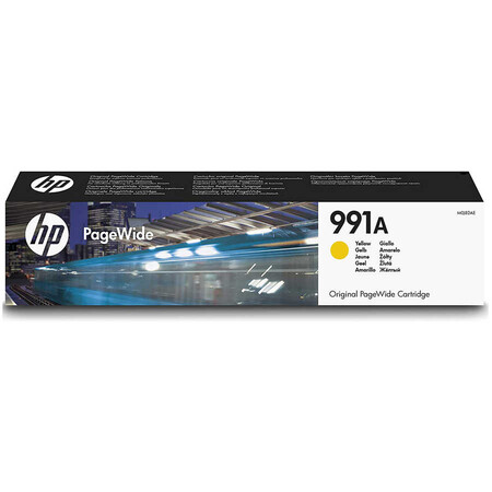 Hp - Hp 991A-M0J82AE Sarı Orjinal Kartuş