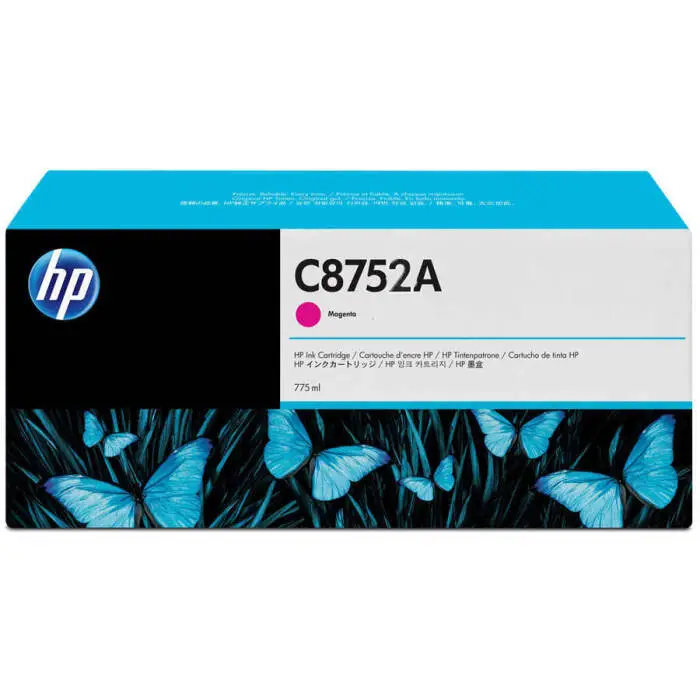 Hp C8752A Kırmızı Orijinal Kartuş - 1
