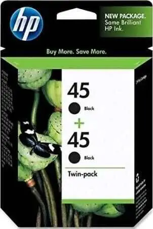 HP CC625AA (51645A) Dual Pack Black Original Cartridge - 1