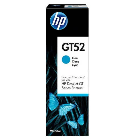 Hp GT52-M0H54AE Mavi Orijinal Mürekkep - Hp