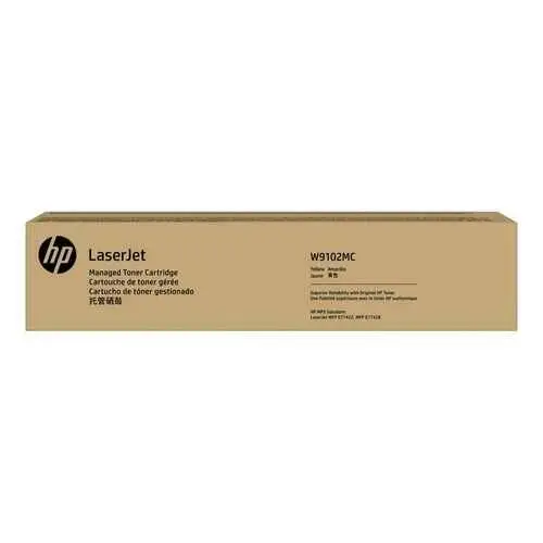 HP W9102MC-E77422DN Sarı Orijinal Toner - 1