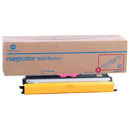 Konica Minolta MagiColor 1600W/A0V30AH Kırmızı Orijinal Toner - 1