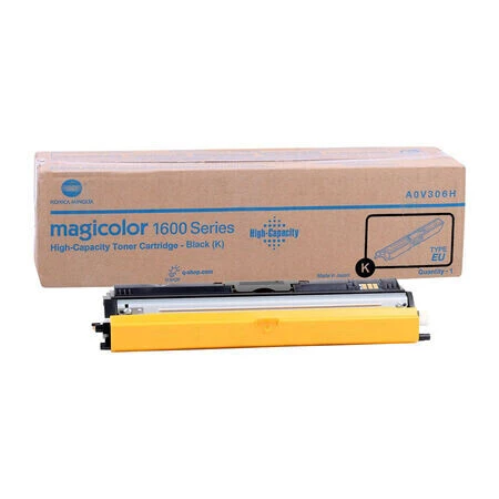 Konica Minolta MagiColor 1600W/A0V301H Siyah Orijinal Toner - Konica