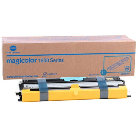 Konica Minolta MagiColor 1600W/A0V30HH Mavi Orijinal Toner - Konica