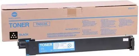 Konica Minolta TN-312 Black Original Copier Toner - 1