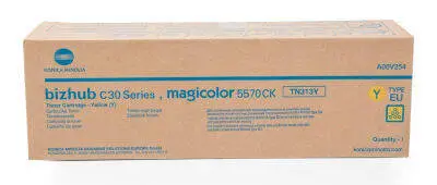 Konica Minolta TN-313 Yellow Original Copier Toner - 1