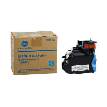 Konica Minolta TNP-22 Cyan Original Copier Toner - 1