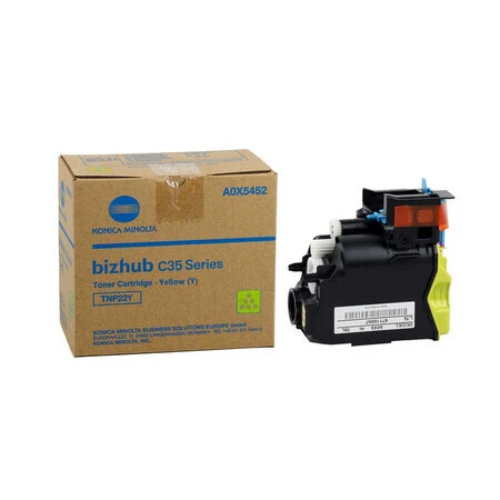 Konica Minolta TNP-22 Sarı Orijinal Fotokopi Toner - Konica