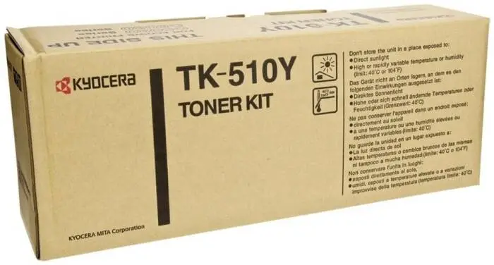 Kyocera Mita TK-510 Original Yellow Toner - 1