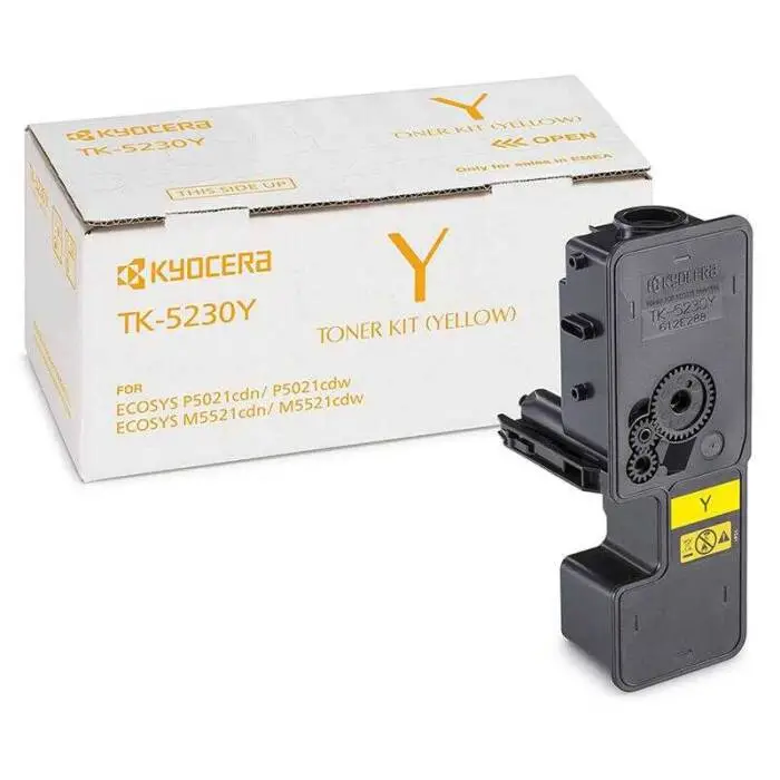 Kyocera Mita TK-5230 Original Yellow Toner - 1