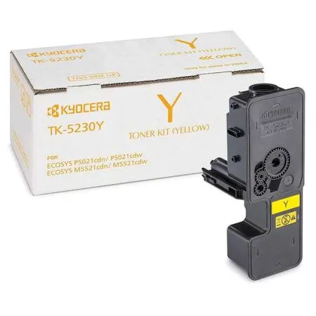Kyocera Mita TK-5230 Sarı Orijinal Toner - Kyocera