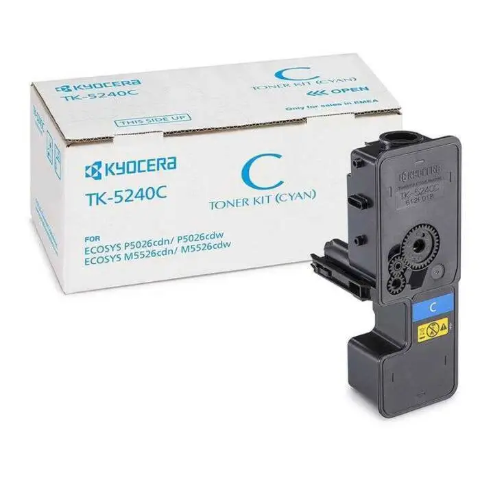 Kyocera Mita TK-5240 Orijinal Mavi Toner - 1
