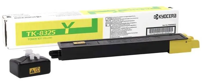 Kyocera Mita TK-8325 Sarı Orijinal Toner - 1