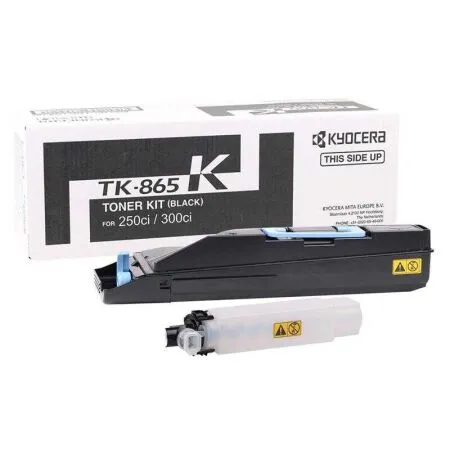 Kyocera Mita TK-865 Original Black Toner - Kyocera
