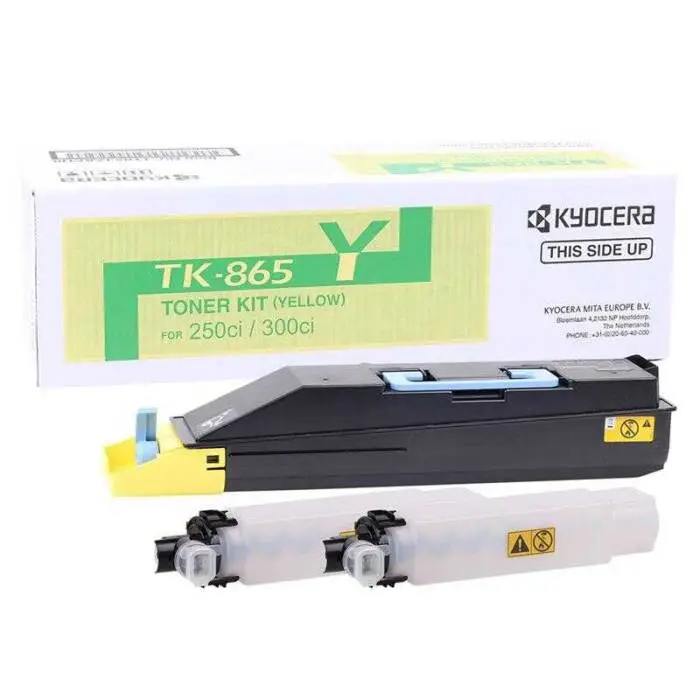Kyocera Mita TK-865 Sarı Orijinal Fotokopi Toneri - 1