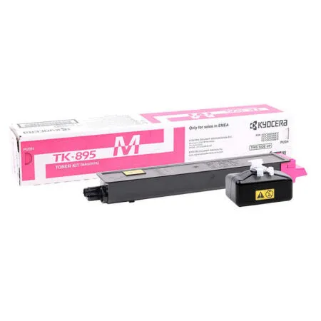 Kyocera Mita TK-895 Original Red Toner - Kyocera