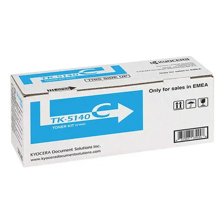 Kyocera TK-5140 Original Blue Toner - Kyocera