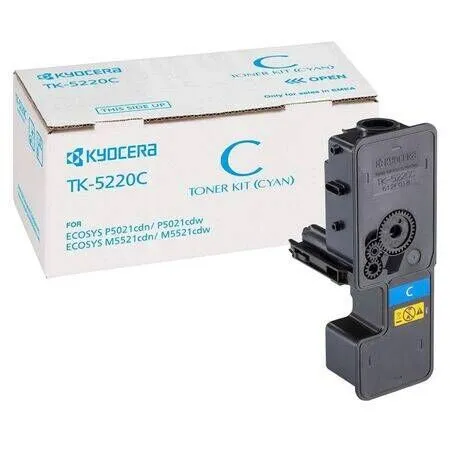 Kyocera TK-5220 Mavi Orijinal Toner - Kyocera