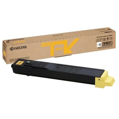 Kyocera TK-8115/1T02P3ANL0 Sarı Orijinal Toner - Kyocera