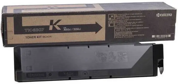 Kyocera TK-8307 Siyah Orijinal Fotokopi Toneri - 1