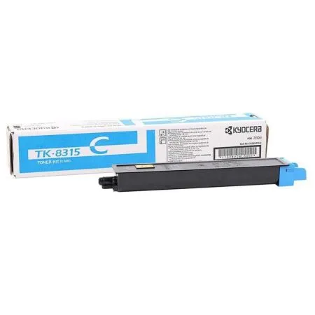 Kyocera TK-8315/1T02MVCNL0 Mavi Orijinal Fotokopi Toneri - Kyocera