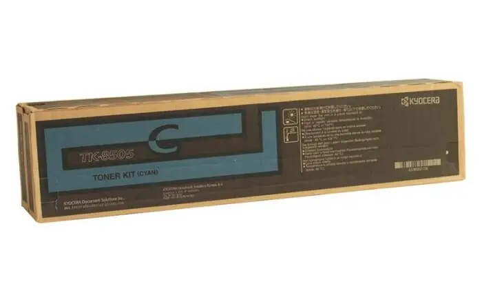 Kyocera TK-8505 Mavi Orijinal Fotokopi Toneri - 1