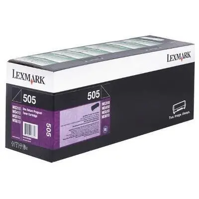 Lexmark 505 MS310 MS410 MS510 MS610 50F5000 Original Toner - 1