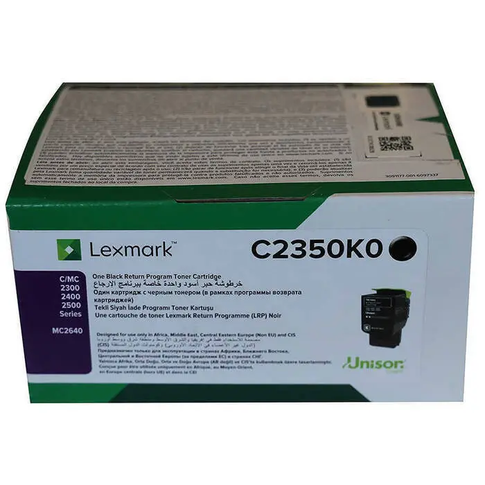 Lexmark C2425-C2350K0 Siyah Orijinal Toner - 1