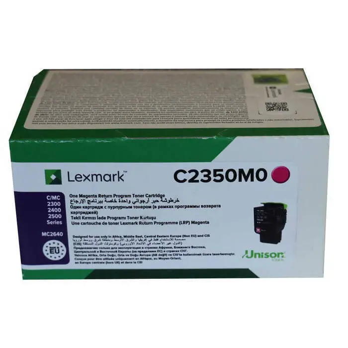 Lexmark C2425-C2350M0 Kırmızı Orijinal Toner - 1