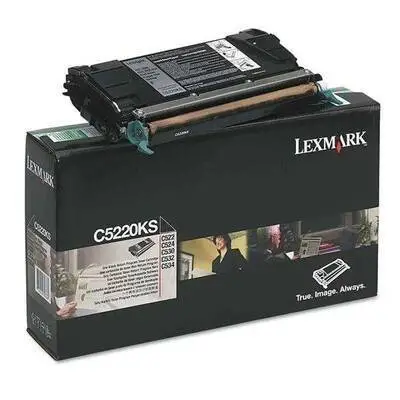 Lexmark C522-C5220KS Siyah Orijinal Toner - 1