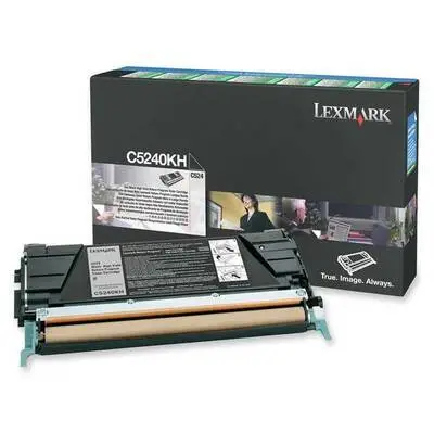 Lexmark C524 C5240KH Black High Capacity Original Toner - 1