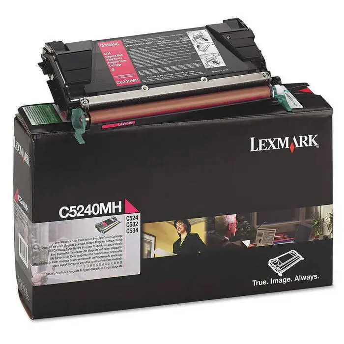 Lexmark C524-C5240MH Kırmızı Orijinal Toner Yüksek Kapasiteli - 1