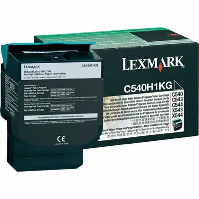 Lexmark C540 C540H1KG Black Original Toner - 1