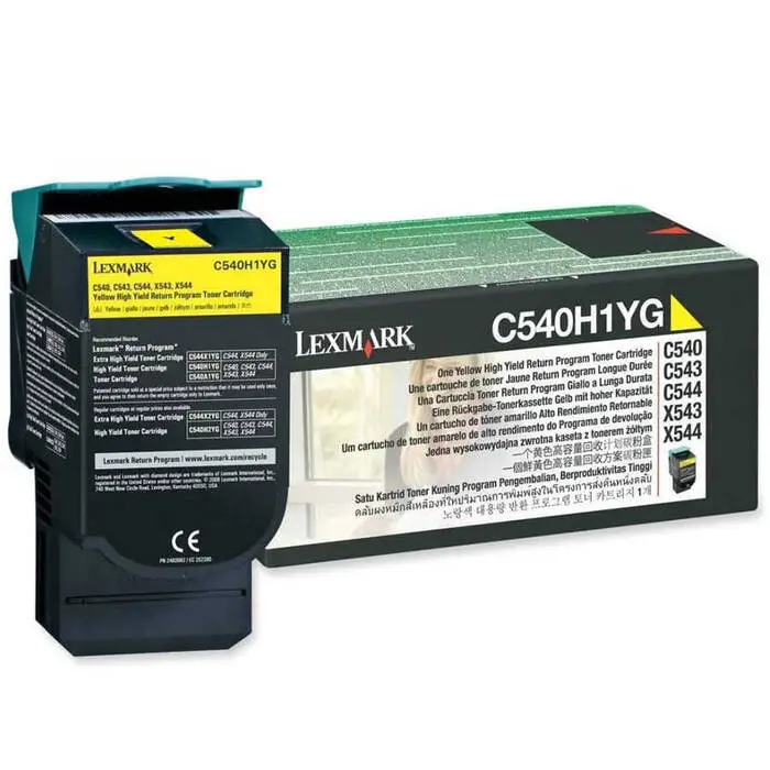 Lexmark C540-C540H1YG Sarı Orijinal Toner - 1