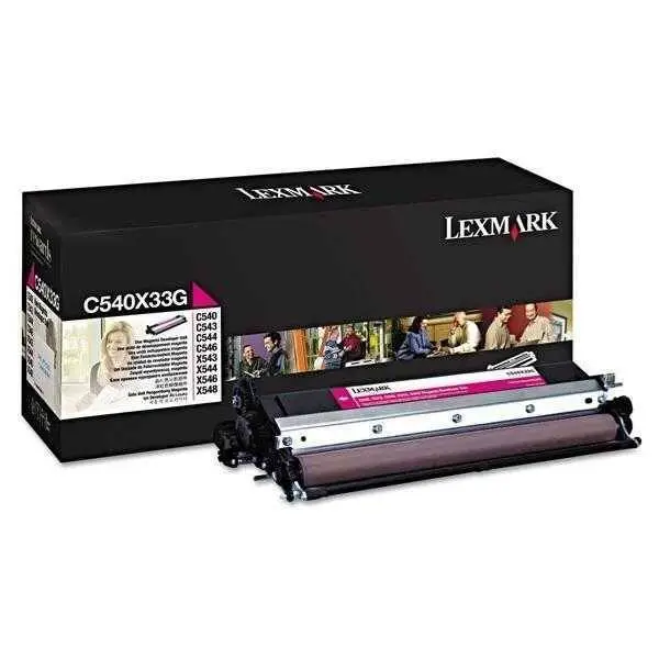 Lexmark C540-C540X33G Kırmızı Orijinal Developer Ünitesi - 1