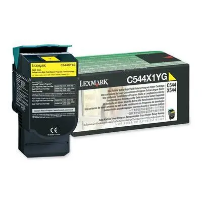 Lexmark C544-C544X1YG Sarı Orijinal Toner - 1