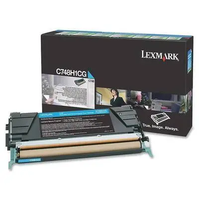 Lexmark C748-C748H1CG Mavi Orijinal Toner - 1