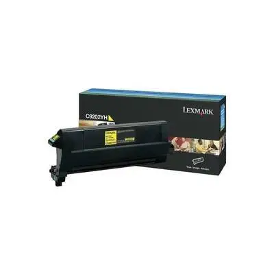Lexmark C920-C9202YH Sarı Orijinal Toner - 1