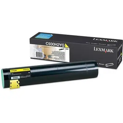 Lexmark C935-C930H2YG Sarı Orijinal Toner - 1