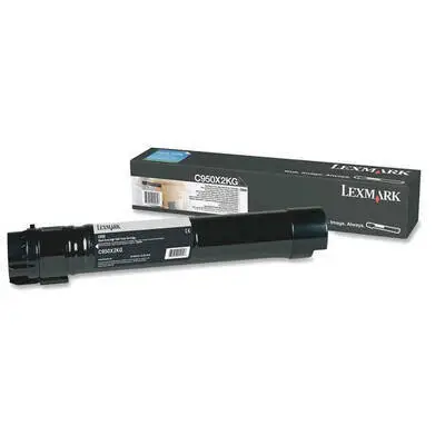 Lexmark C950-C950X2KG Siyah Orijinal Toner - 1