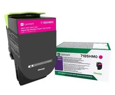 Lexmark CS417-71B5HM0 Kırmızı Orijinal Toner - 1