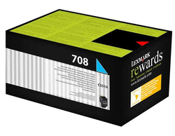 Lexmark - Lexmark CS510-70C8XC0 Mavi Orjinal Toner