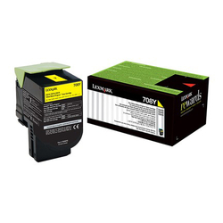 Lexmark - Lexmark CS510-70C8XY0 Sarı Orjinal Toner